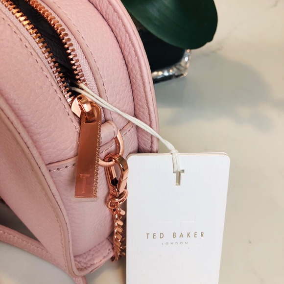 NWT Ted Baker leather pom Pom x body bag - Picture 4 of 8